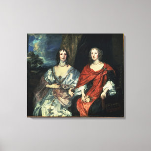 Impressão Em Tela A. Dalkieth e senhora Kirk, 1640