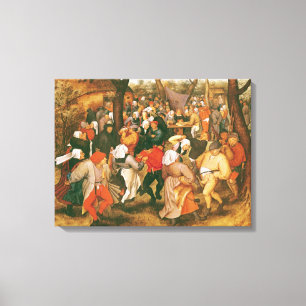 Impressão Em Tela A dança do casamento, 1607