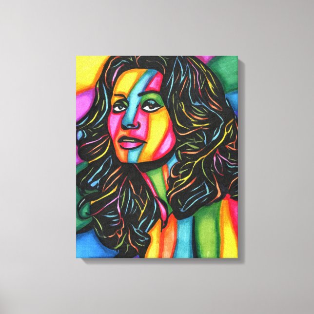 Impressão Em Tela A Dolce Espressione a abstrato inicial arte (Frente)