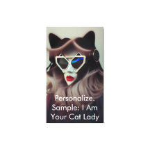 A Dona dos Gatos (Personalizável)