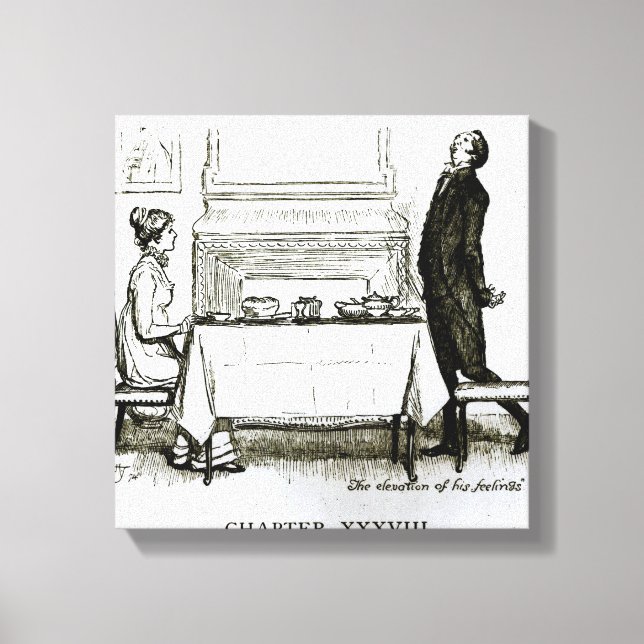 Impressão Em Tela A elevação de seus sentimentos' (Frente)