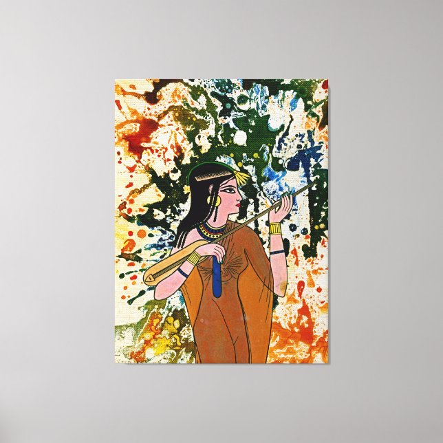 Impressão Em Tela A encantadora egípcia de Michael Moffa (Frente)