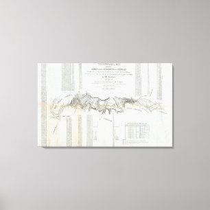 Impressão Em Tela A estrada de Missouri a Oregon