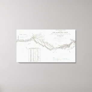 Impressão Em Tela A estrada do Missouri para Oregon