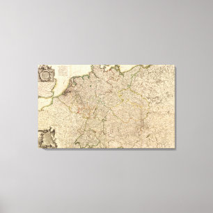 Impressão Em Tela A Europa Central