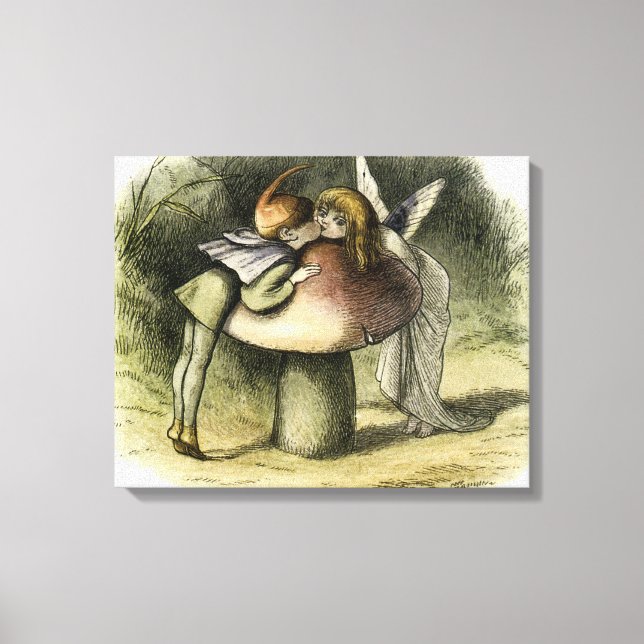Impressão Em Tela "A Fairy Kiss", de Doyle (Frente)