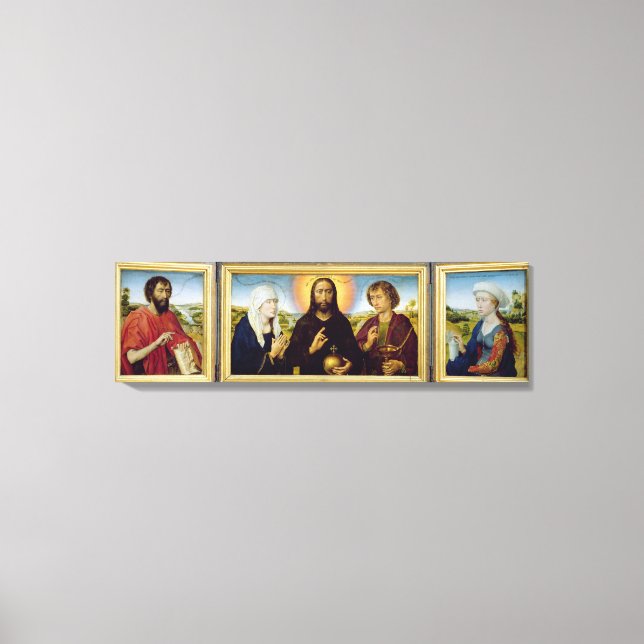 Impressão Em Tela A família Braque Triptych, Rua. (Frente)