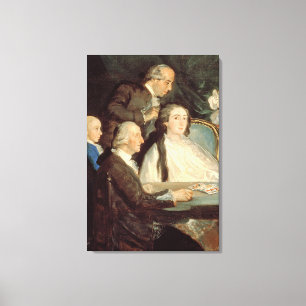 Impressão Em Tela A família do Infante Don Luis de Borbon 2