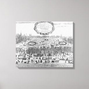 Impressão Em Tela A feira de Frost do inverno de Tamisa