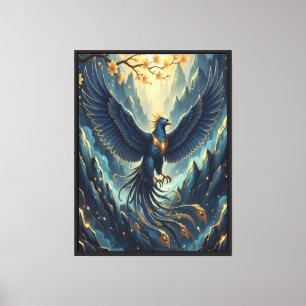 Impressão Em Tela A Fênix Celestial