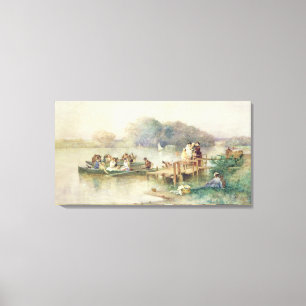 IMPRESSÃO EM TELA A FESTA DE CASAMENTO