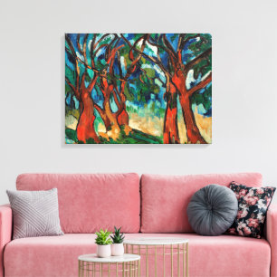 Impressão Em Tela A Floresta Maurice de Vlaminck