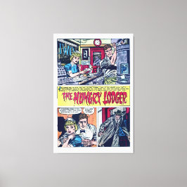 Impressão Em Tela A Fome Vintage dos anos 50 Histórias em quadrinhos