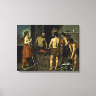 Impressão Em Tela A forja de Vulcan, 1630