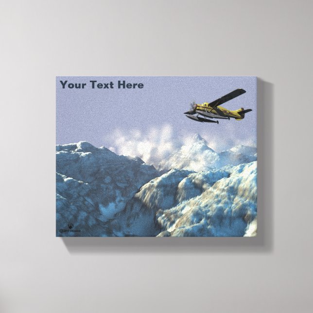 Impressão Em Tela À Frente Da Tempestade (Frente)