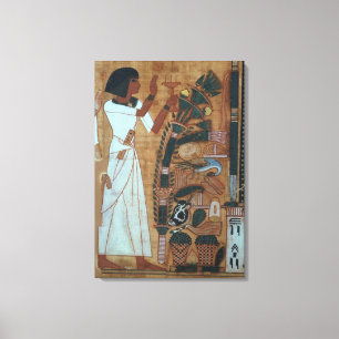 Impressão Em Tela A fumigação de Osiris, página do livro do th