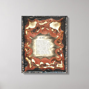 Impressão Em Tela A Fúria