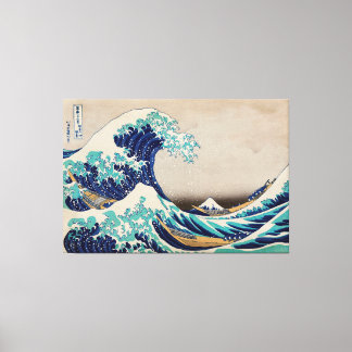 Impressão Em Tela A Grande Onda de Kanagawa