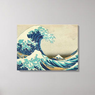 Impressão Em Tela A Grande Onda de Kanagawa