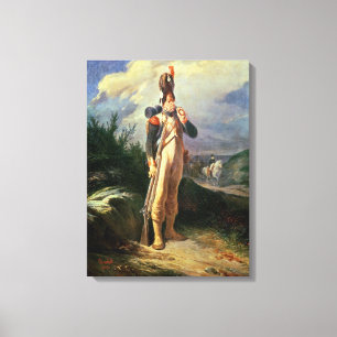 Impressão Em Tela A guarda do granadeiro, 1842