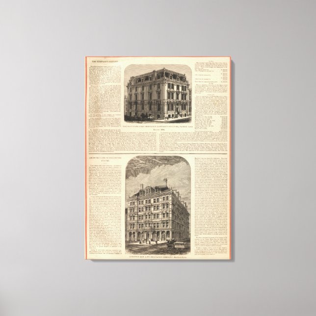 Impressão Em Tela A Hartford Fire Insurance Company (Frente)