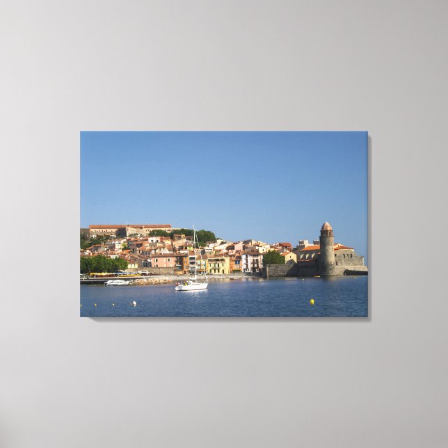 Impressão Em Tela A igreja Eglise Notre Dame des Anges, a nossa dama (Frente)