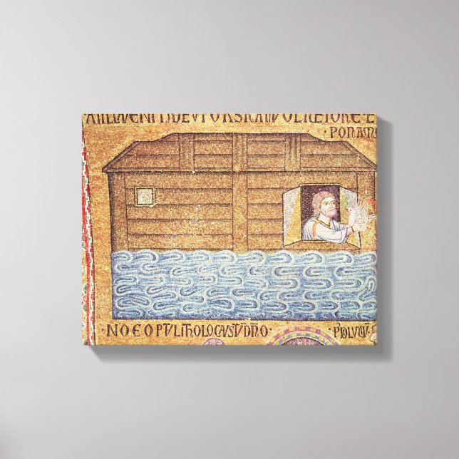 Impressão Em Tela A Inundação, do Atrium, detalhe de Noé (Frente)