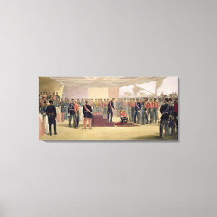 Impressão Em Tela A investidura da ordem do banho, placa franco