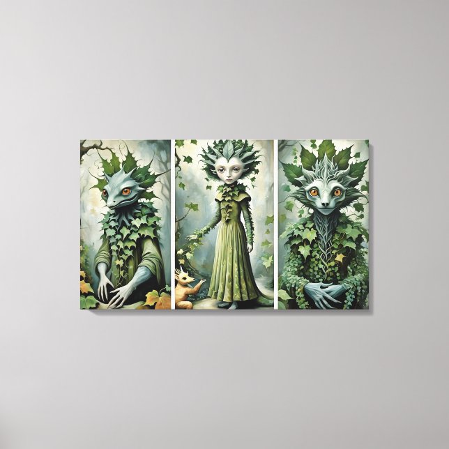 Impressão Em Tela A Ivy (Frente)