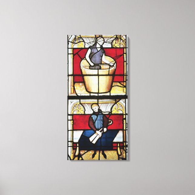 Impressão Em Tela A Janela de Cloth Merchant (Frente)