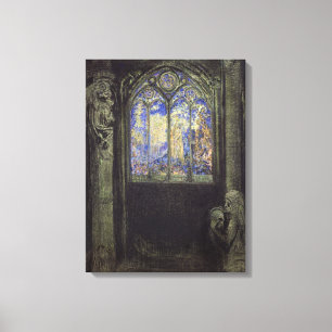 Impressão Em Tela A janela de vitral, 1904