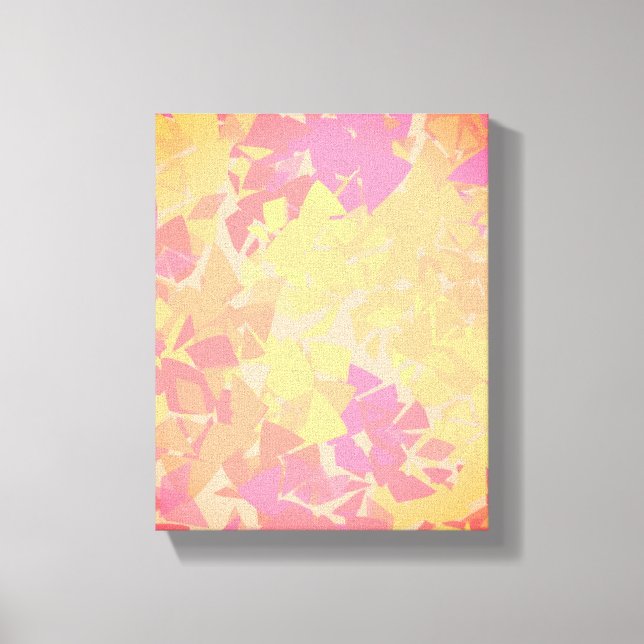 Impressão Em Tela A legância do vidro quebrado (Frente)