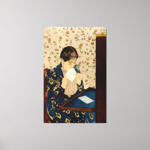 Impressão Em Tela A letra de Mary Cassatt (cerca de 1891)