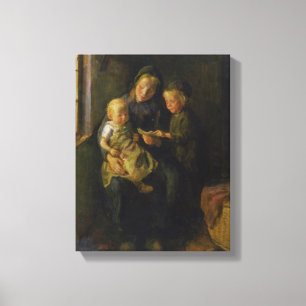 Impressão Em Tela A lição da leitura