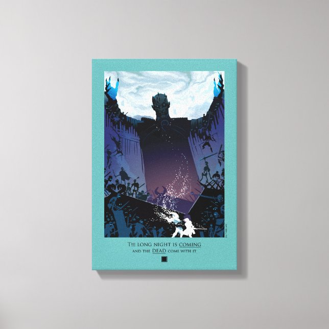 Impressão Em Tela A Longa Noite Está Chegando (Frente)