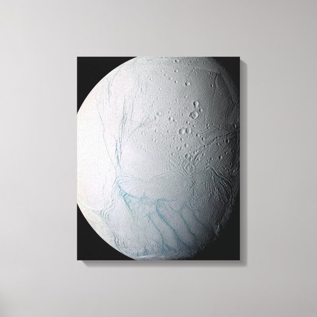 Impressão Em Tela A lua de Saturno Enceladus 3 (Frente)