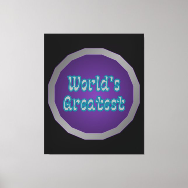 Impressão Em Tela A Maior Muralha Sigil do Mundo (Frente)