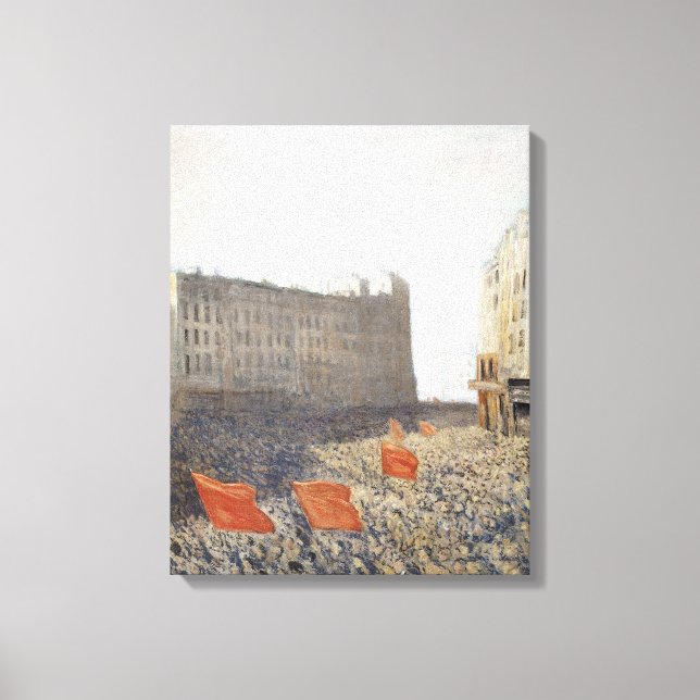 Impressão Em Tela A Manifestação, 1905 (Frente)