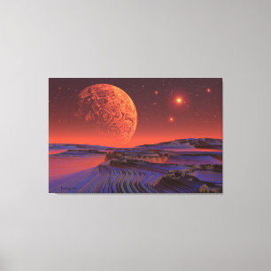 Impressão Em Tela A milhões de anos-luz