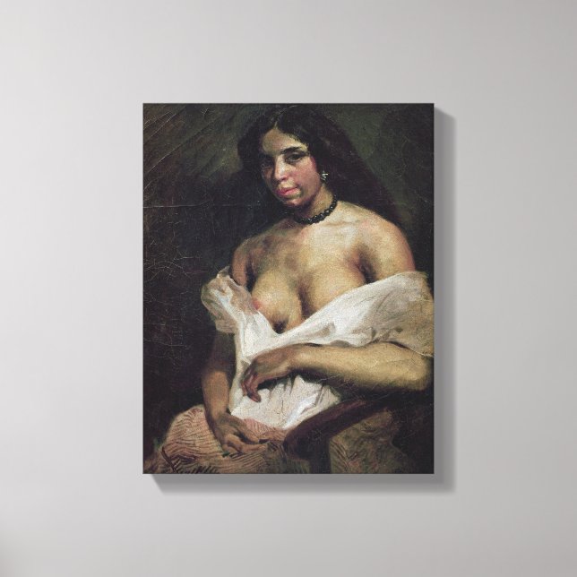 Impressão Em Tela A Mulatto Woman, c.1821-24 (Frente)