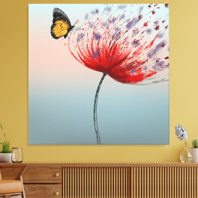 Impressão Em Tela A natureza é liberdade (Insitu(Sala de estar))