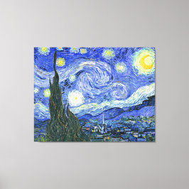 Impressão Em Tela A Noite Estrelada ~ Vincent van Gogh ~ Triptych