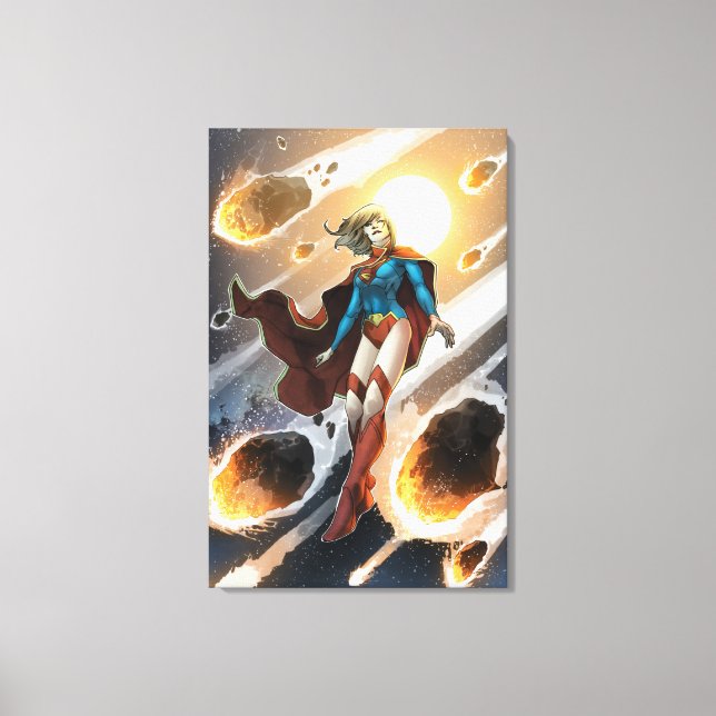 Impressão Em Tela A Nova 52 - Supergirl #1 (Frente)