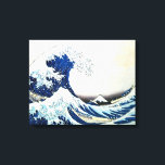 Impressão Em Tela "A onda do Excelente" - Pintura japonesa de Hokusa<br><div class="desc">"The Excelente Wave" - Pintura japonesa de Hokusai c. 1830-1832</div>