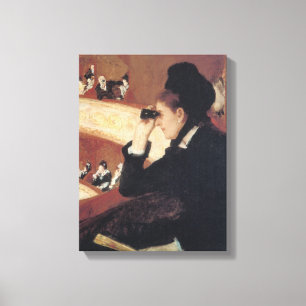 Impressão Em Tela A Ópera por Mary Cassatt, Impressionismo Antigo