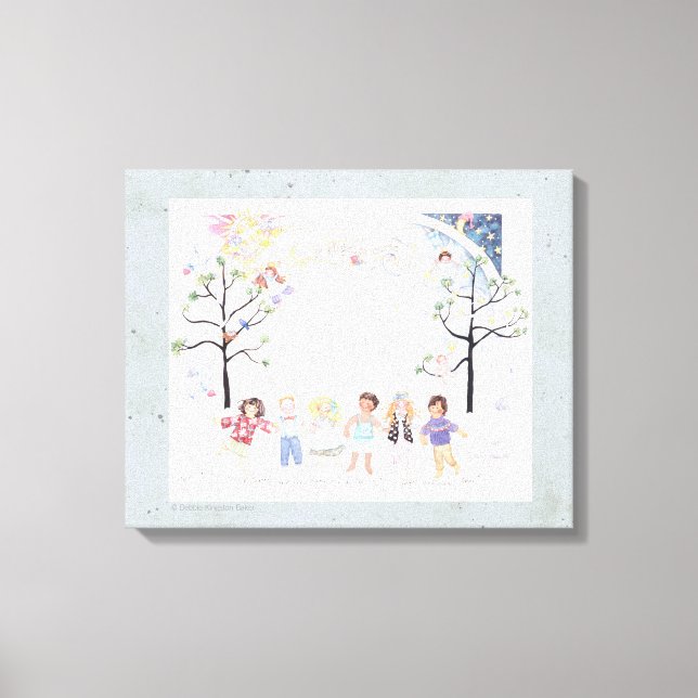 Impressão Em Tela A Oração do Senhor (Frente)