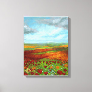 Impressão Em Tela A papoila sonha Giclee