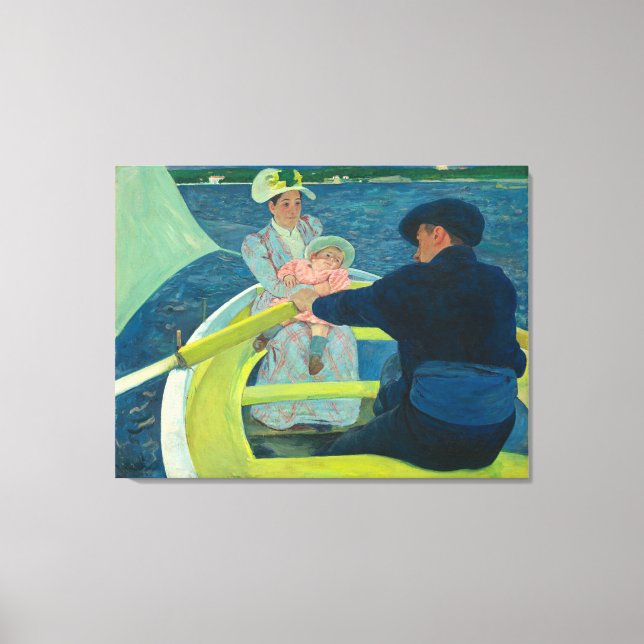 Impressão Em Tela A Parte Barco (Frente)