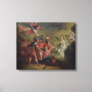 Impressão Em Tela A paz de Amiens, o 25 de março de 1802