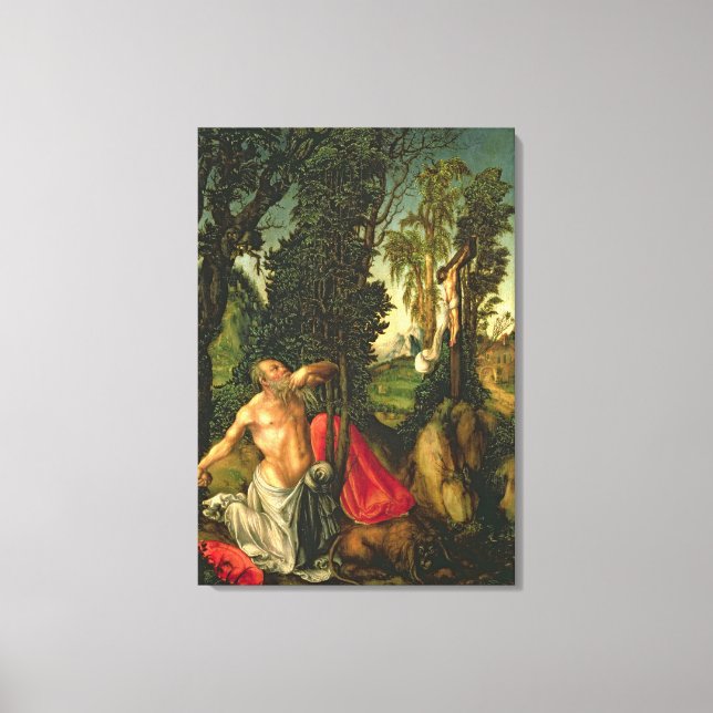 Impressão Em Tela A Penitência da Rua. Jerome, 1502 (Frente)